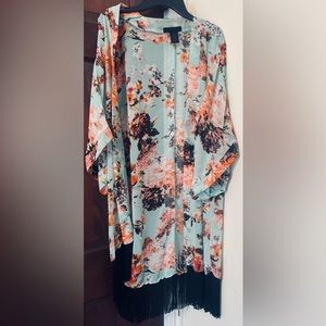Flower cover up (great condition)
